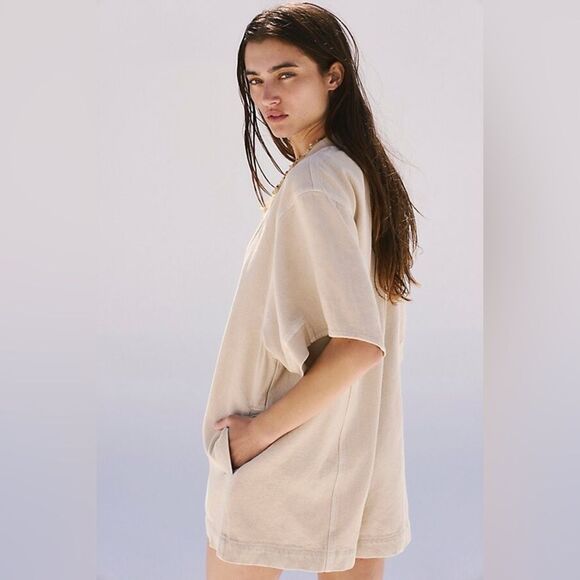 Free People Easton Romper - Picture 3 of 11